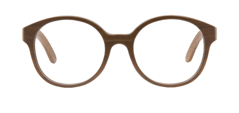 Holzbrille