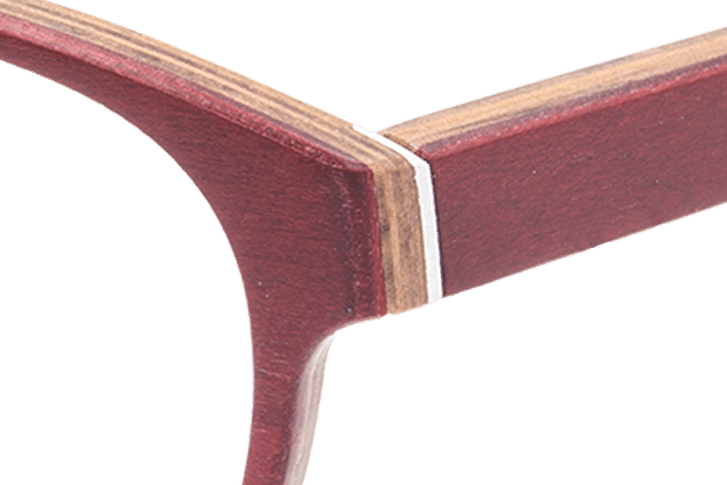 Holzbrille Farbe