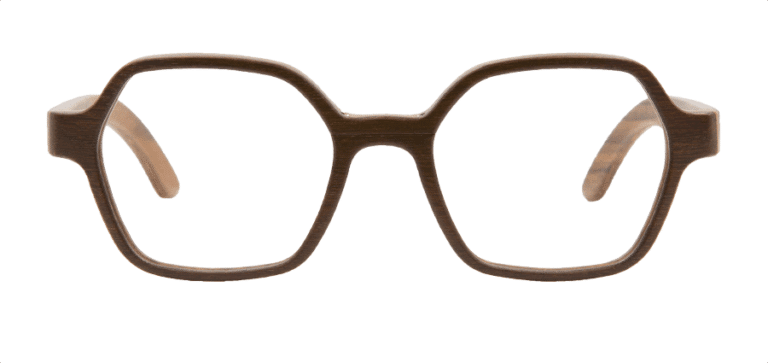 Holzbrille