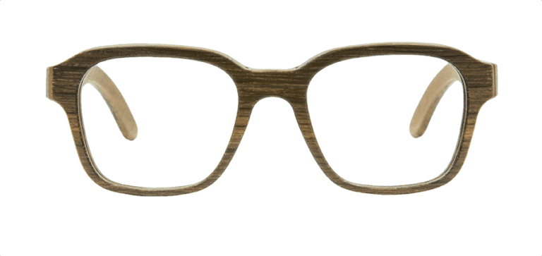 Holzbrille